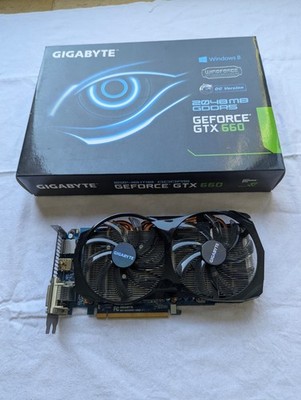GIGABYTE NVIDIA GeForce GTX 660 (2048 MB) (GV-N660OC-2GD) Grafikkarte
