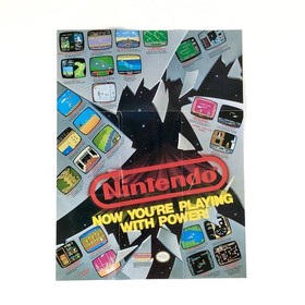 [] North American version Famicom NES Metroid /Metroid Box theory/flyer Damaged