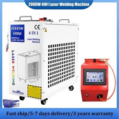 2000W BWT Laser Welder Laser Welding Cutting Cleaning Machine Handheld 220V