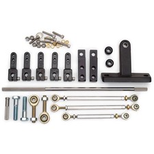 Edelbrock Inc. 7077 Throttle Linkage Kit - Progressive Dual Quad Side Mount Edelbrock Inc. 7077 Throttle Linkage Kit - Progressive Dual Quad Side Mount