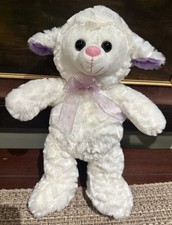 Dan Dee White Lamb 13” Plush Toy NWOT Mint Condition
