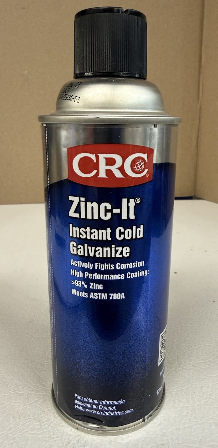 CRC 05048 Zinc-It Instant Cold Galvanize - 13 Wt Oz,Gray 