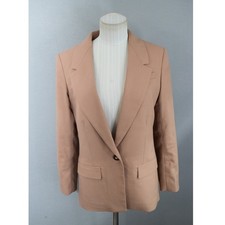 J.Crew Willa Blazer 0 Tan Italian Wool Blend Nova Fides BK020 Women Professional
