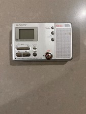 As-is SONY MZ-B10 Portable MD Recorder Player AA Battery Built-in Speaker