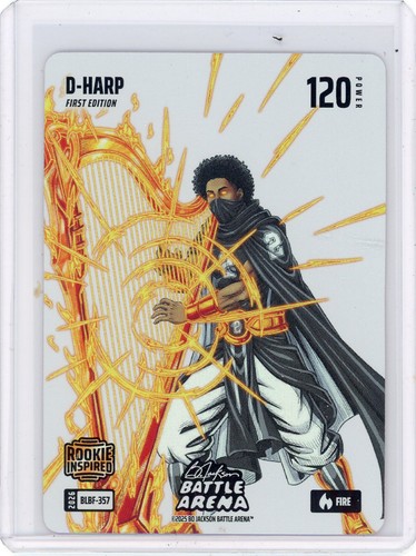 2026 Bo Jackson Battle Arena D-Harp Dylan Harper FIRE Blizzard BLBF-357 Rookie