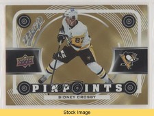2022-23 Upper Deck MVP Pinpoints Gold Sidney Crosby #PP-2 READ 12sm