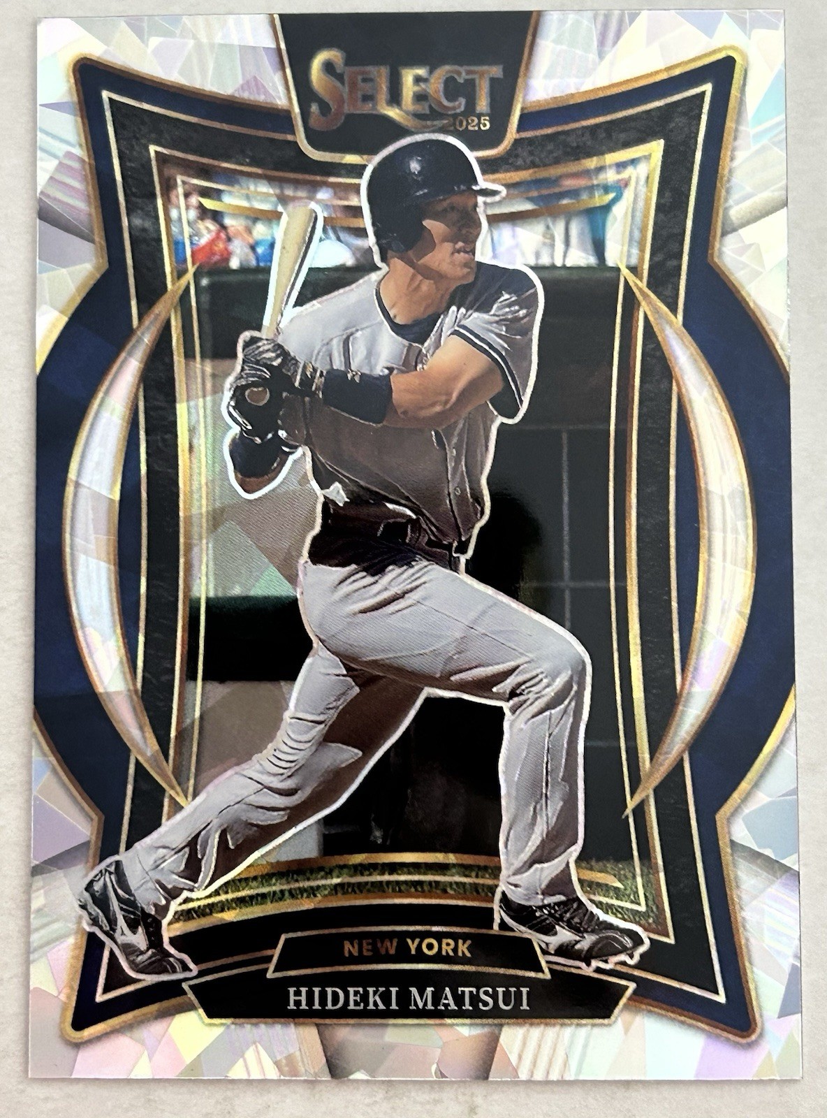 2025 Panini Select - Concourse Hideki Matsui #57 Ice Prizm New York Yankees K9