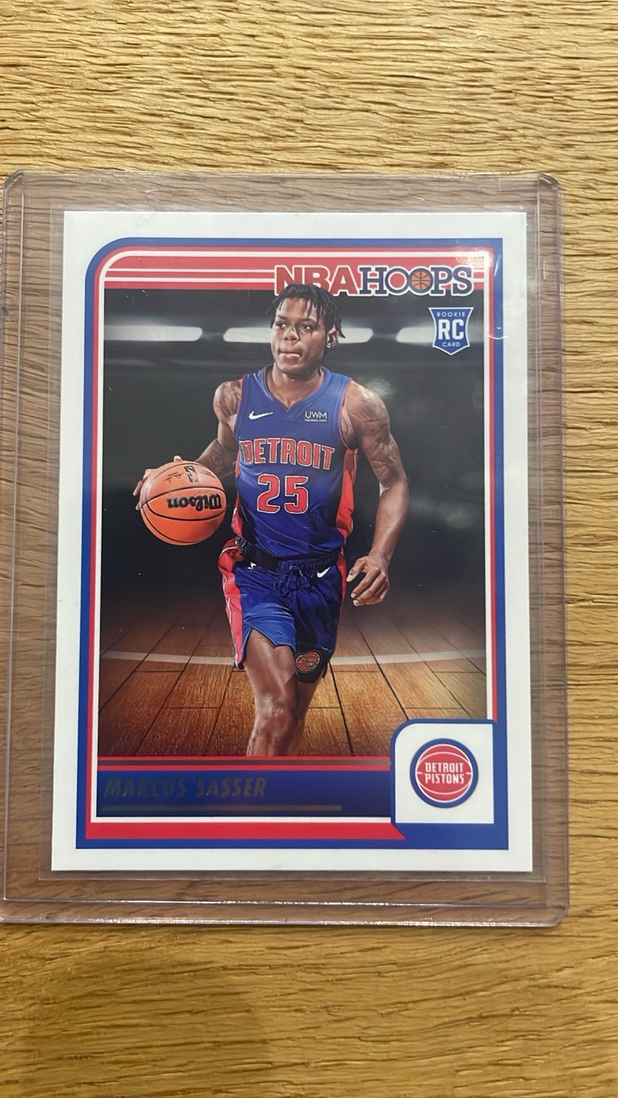 2023-24 Panini NBA Hoops Marcus Sasser #260 RC Rookie