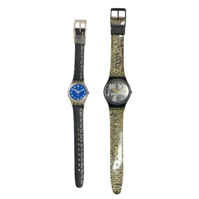 Swatch Analog Quartz Men 2 Items Sold In Bulk Vintage 057840844