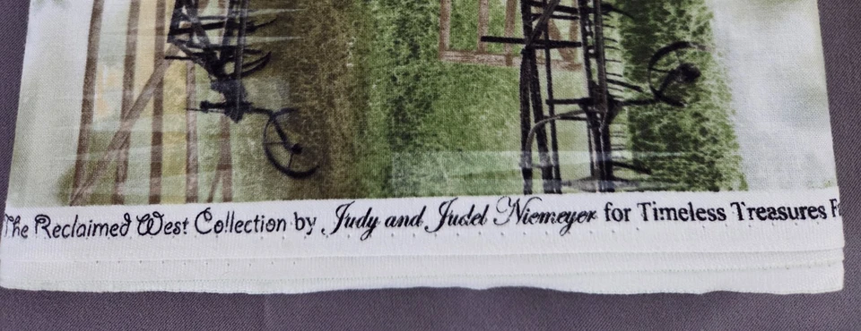 Lote de tres telas para acolchar - Tesoros atemporales/batik y telas sin marca Foto 4 de 4