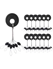 Beoccudo Bobber Stops Rubber Bobber Stoppers for Fishing Line, 600pcs Weight ...