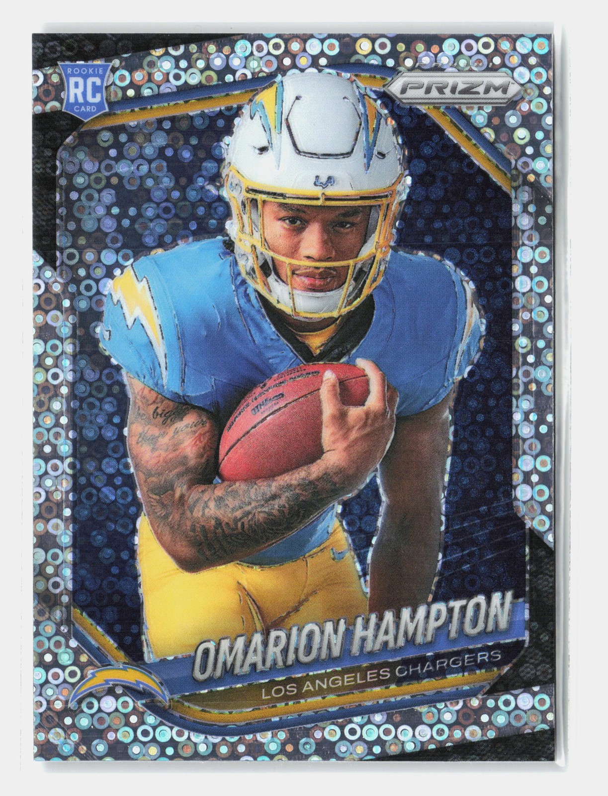 2025 Panini Prizm #423 Omarion Hampton No Huddle Variation Rookie RC (BD)
