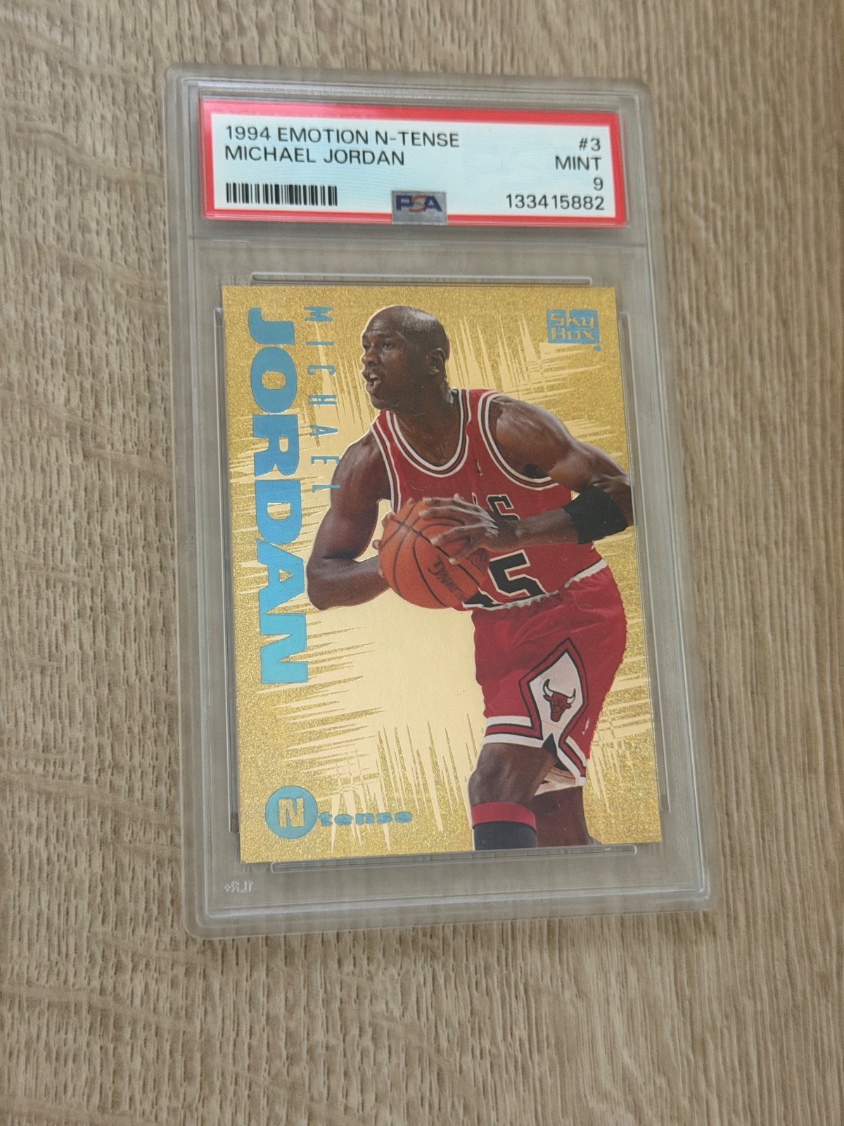 1994 E-MOTION N-TENSE #3 MICHAEL JORDAN PSA 9