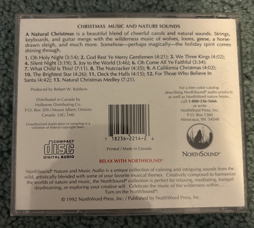 NORTHSOUND - Natural Christmas - CD - Picture 2 of 2