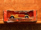 Vintage Matchbox Models of Yesteryear Y-11 1938 Lagonda Drophead Coupe Orange