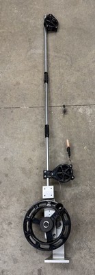 Big Jon Manual Trolling Downrigger 48  Boom Little Fresh Water Use Mount Base