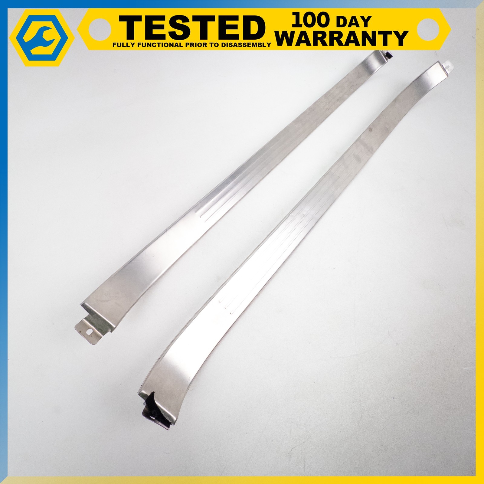 03-12 BENTLEY CONTINENTAL GT LEFT & RIGHT SIDE DOOR STEP SILL SILLS OEM