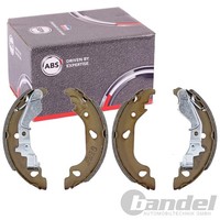 A.B.S. Bremsbacken Satz Ø 180Mm Trommelbremse Passend FüR Fiat Punto | 9074