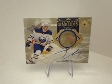 2023-24 Upper Deck Ultimate Collection Emblems Autograph Rookies Zach Benson /99
