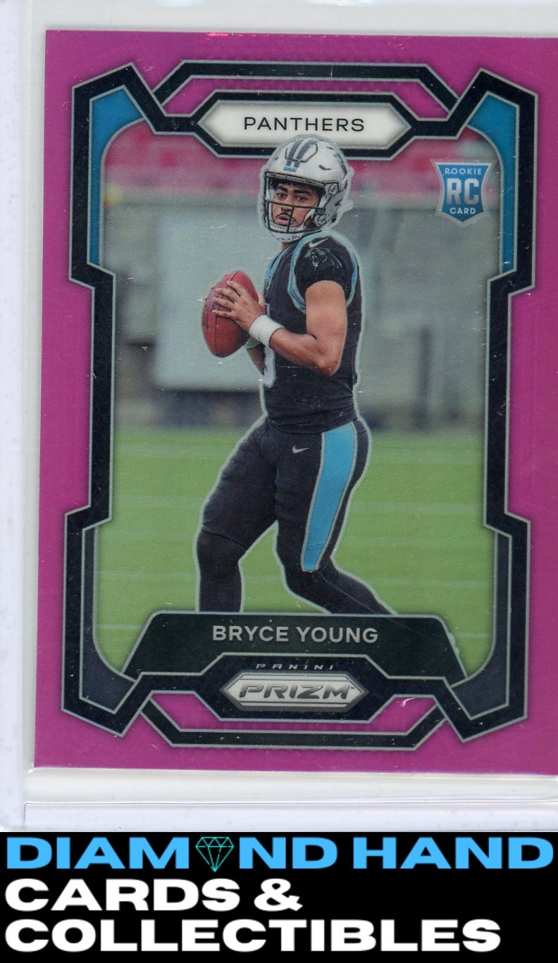 2023 Panini Prizm #311 Bryce Young Pink