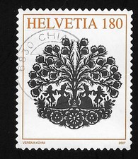 2007 Minuet Michel CH 2042 Stamp Number CH 1291 Yvert et Tellier CH 1964 used