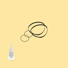 Cinghia Olio = Kit 5 per Technics RS-X 901 Cassette Deck