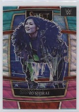 2022 Panini Select WWE Concourse Tri-Color Prizm Io Shirai #99 0c3