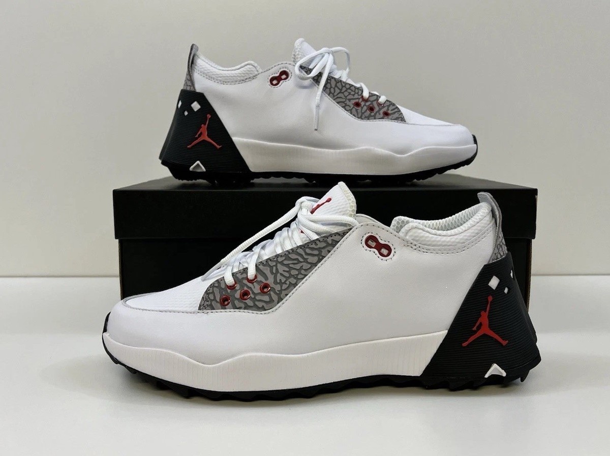 Nike Men\'s Air Jordan ADG 2 Golf Shoes CT7812-100 White Cement Size 7 US Nike Jordan ADG 2 Mens Size 7 Golf Shoes White Cement  main image 3