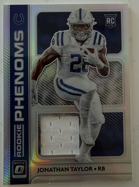 2020 Panini Donruss Optic - Rookie Phenoms Jonathan Taylor #RP-17 (MEM, RC)