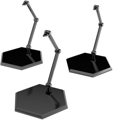 The Simple Stand Mini Nendoroid More Figurenst�nder Black Hex Type 3er-Pack