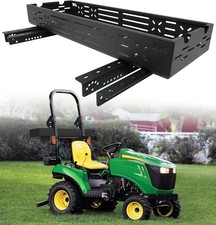 Elitewill Universal Tractor Tool Box Tray With Bracket 46.5x15.6x5.7 Black 