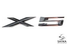 X5 Schriftzug für BMW Typenschild Aufkleber Emblem Logo Chrom 51148402675