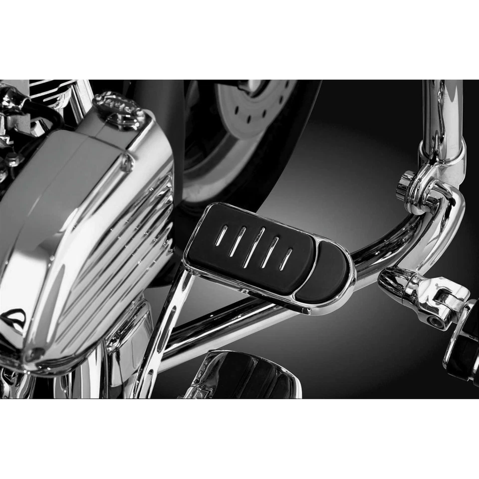 Pastilla de pedal de freno extendida Kuryakyn cromada, pastilla de pedal de freno extendida 7587 Foto 2 de 4