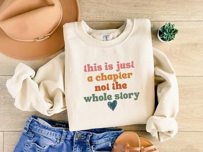 Motivational Sweatshirt This Is Just Quote Crewneck Pullover