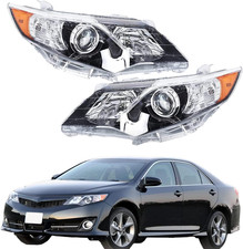 Headlights Assembly Replacement for Toyota Camry SE Style 2012 2013 2014 Project