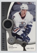 2005-06 SP Game Used Edition Authentic Rookies 348/999 Kyle Brodziak #168 11nq