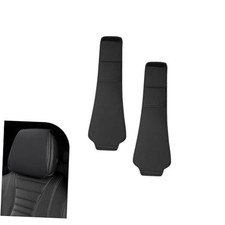 2 PCS Car Headrest Cover with Pocket, Universal Back Seat Organizer, Seat