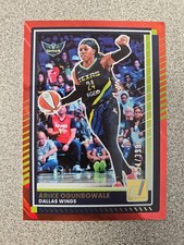ARIKE OGUNBOWALE #39 - 2025 Donruss WNBA - Red Lava  /399 Wings