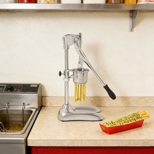 Manual Potato Strips Maker/Squeezers,26*20*45cm 12 Holes Mashed Potato Extruder