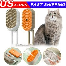Pet Cat 3 In 1 Steam Brush Pet Electric Spray Massage Comb Pet Hair Removal Comb
