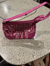 Unbranded Small Girls Pink Purse With Love On It