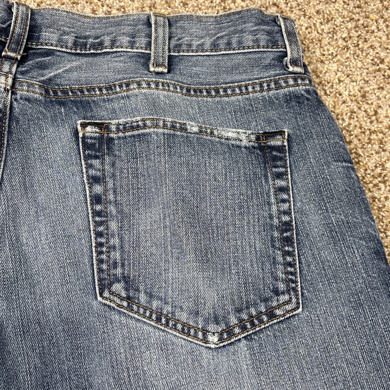 Cremieux Denim Jeans Bootcut Mens 36x34 Fits 35x32 - View 14