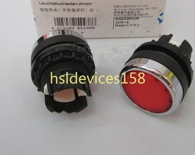 2pc New   red reset button head A22-RLT-RT #bv