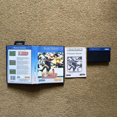 ultimate soccer master system Tectoy 