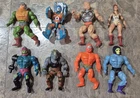 Vintage Masters Of The Universe Action Figure Lot Of 8 He-man Skeletor TMNT