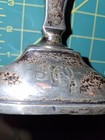 Lovely Vintage English William Suckling Sterling Hallmarked Candlestick — photo 4