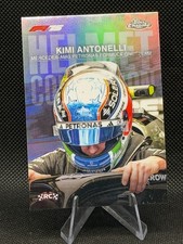 🏎️ 2025 Topps Chrome Formula 1 F1 Kimi Antonelli Helmet Refractor RC Mercedes