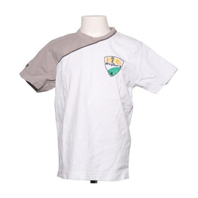 Ewto, T-shirt, Größe: 128/140, Weiß/Grau, Baumwolle, Print, Unisex (Kinder) #770