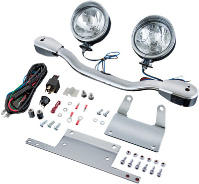 SHOW CHROME Elliptical Driving Light Kit 61-115