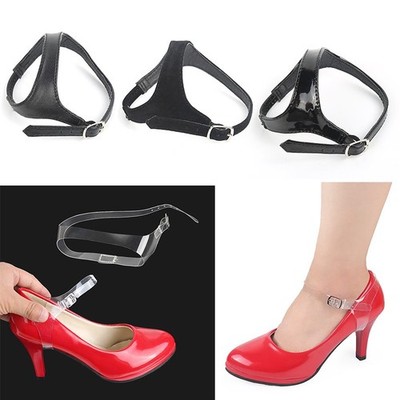 Abnehmbare Leder Schuhriemen Band zum Halten lockerer hochhackiger Schuhe Dekor. ,